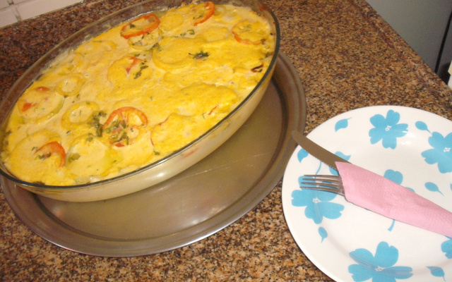 Peixe de domingo da vó Pietra