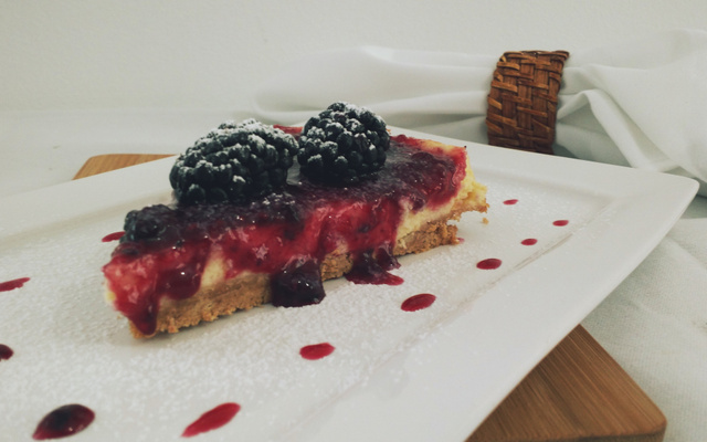 Cheesecake de frutas vermelhas