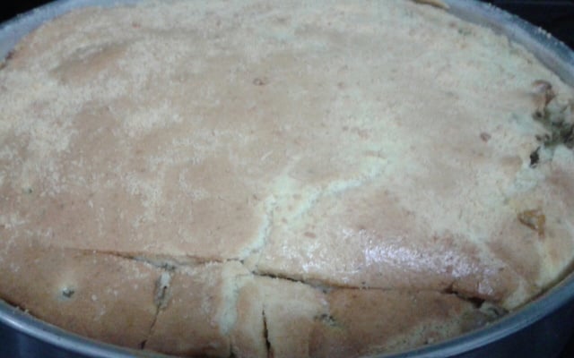 Torta de liquidificador salgada