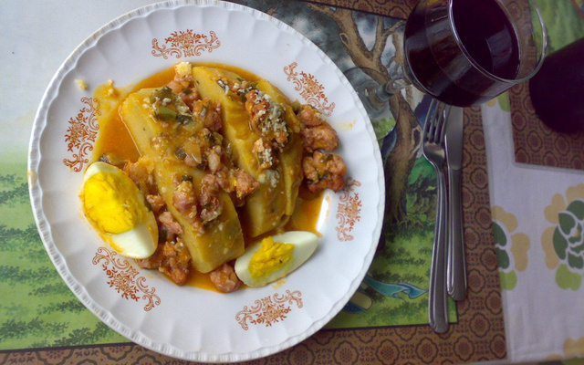 Rondelle de polenta do Lúcio Cezar