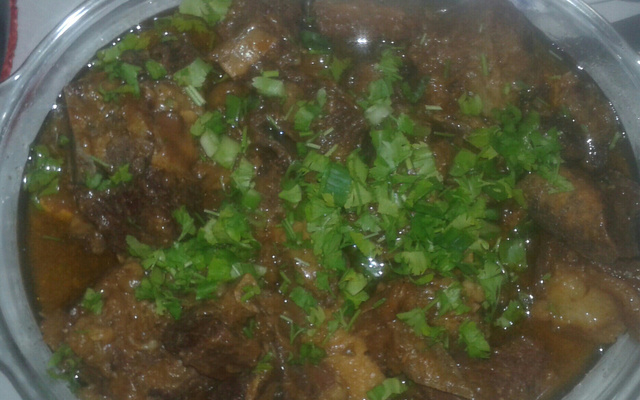 Costela sem água na pressão