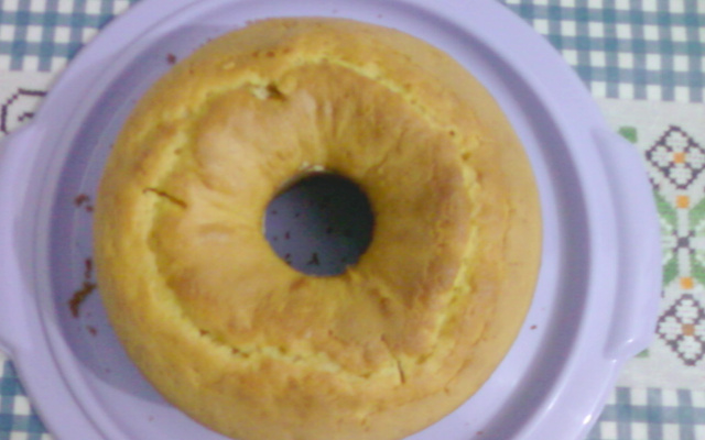 Bolo de trigo fofinho