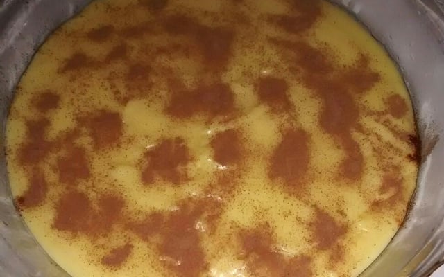 Curau de milho verde tradicional