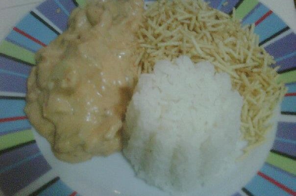 Estrogonofe de carne (sem creme de leite)