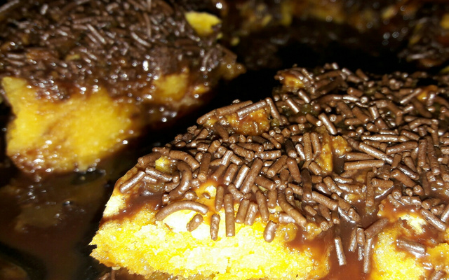 Bolo de cenoura sem ovo