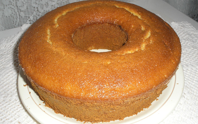 Bolo fofo de laranja