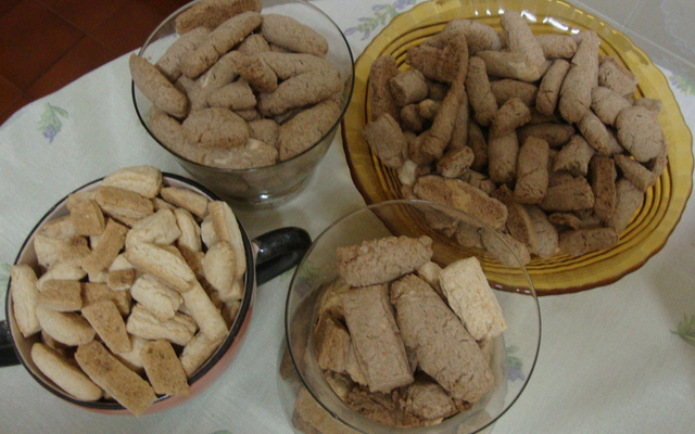 Bolachinha simples de chocolate