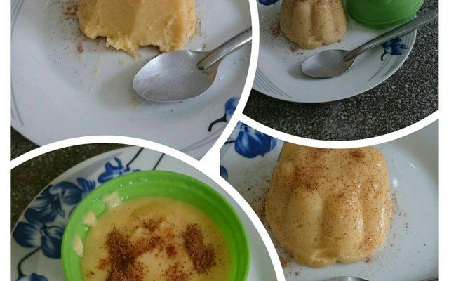 Curau de milho-verde em conserva