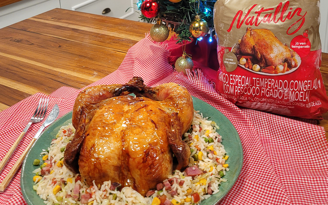 Frango Assado com Arroz de Braga