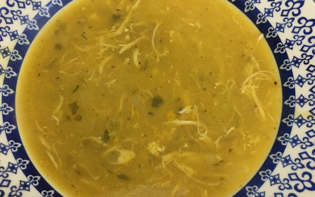 Sopa de mandioquinha cremosa