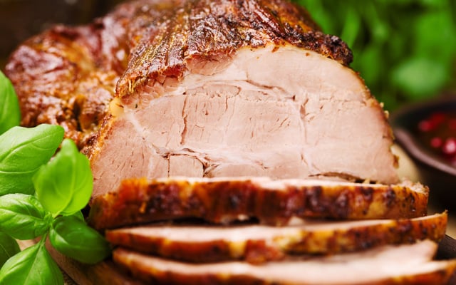 Pernil de porco assado