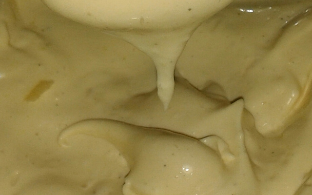 Maionese temperada de lanchonete