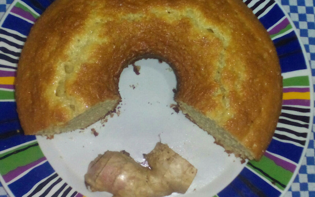 Bolo de gengibre macio