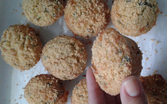 Bolinho de arroz diferente