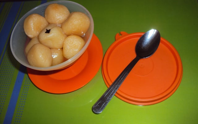 Doce de queijo em calda