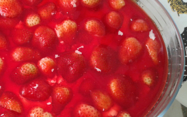 Delícia fácil de morango