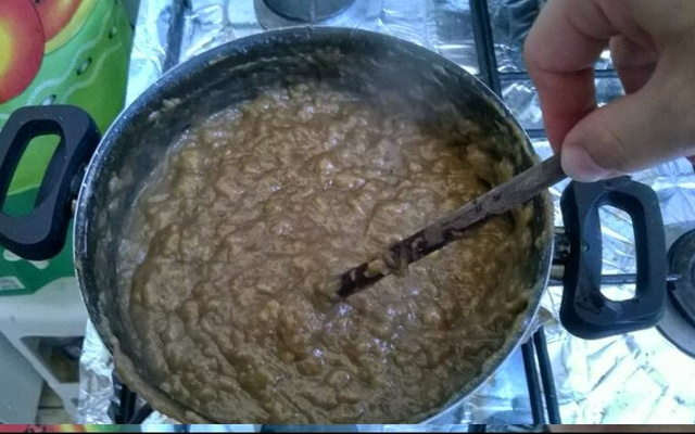 Doce de banana caseiro