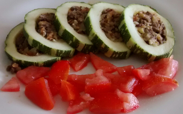 Abobrinha Italiana Recheada