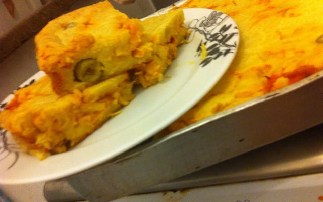 Torta de frango com maionese fácil