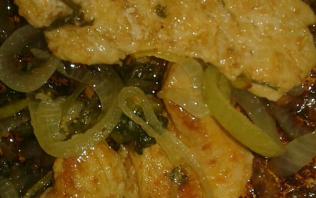 Filé de frango frito simples rápido e saboroso