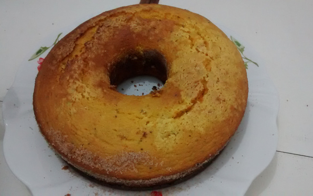 Bolo de cenoura sem glúten