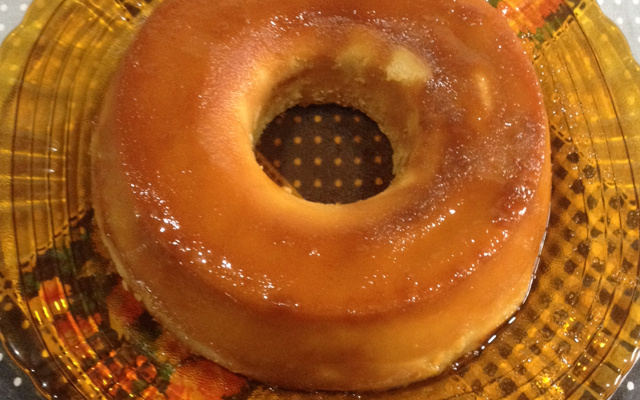 Pudim de pão amanhecido