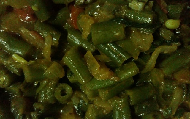 Vagem ao molho de tomate