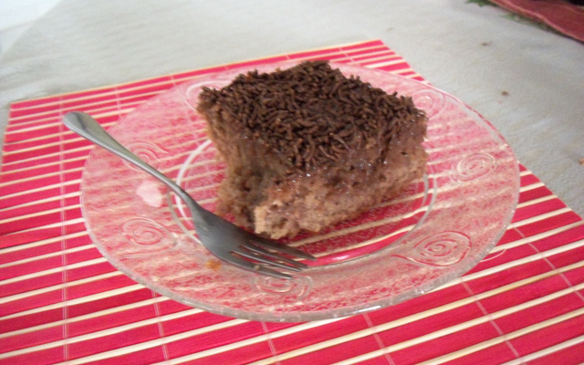 Toalha felpuda de chocolate