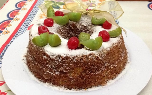 Bolo de nozes fofinho!