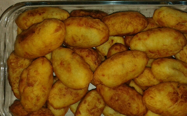 Bolo de batata de carne moída