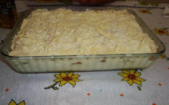 Pavê de chocolate branco