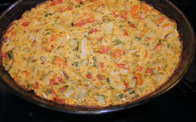 Torta de legumes
