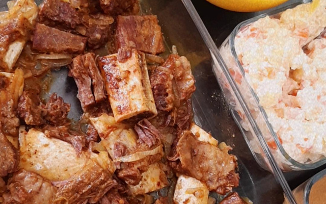 Costela assada na panela de pressão