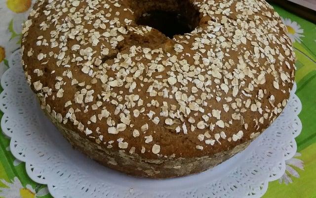 Bolo integral de banana