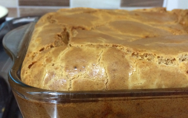 Torta muito fácil de liquidificador