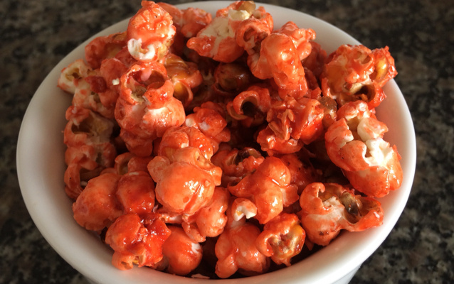 Pipoca doce vermelha fácil igual a do pipoqueiro