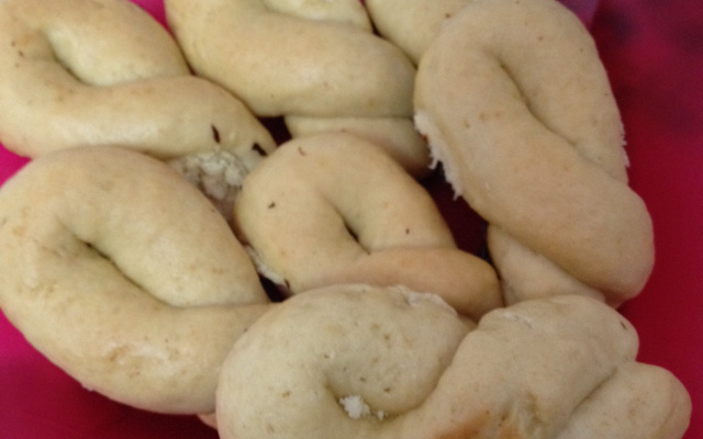 Rosquinha de creme de leite