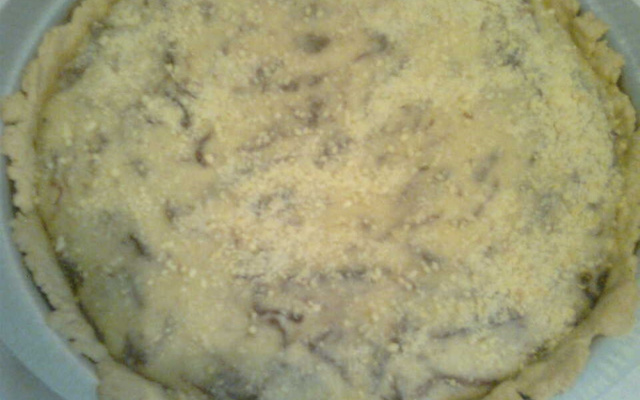 Torta de forno de aipim com carne