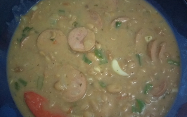 Feijão fácil e gostoso