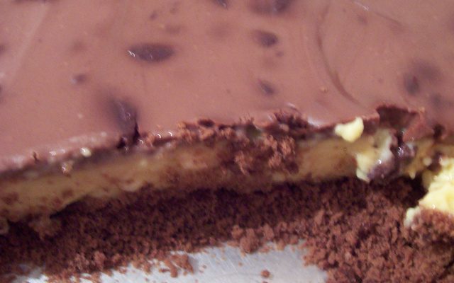 Torta de chocolate com maracujá