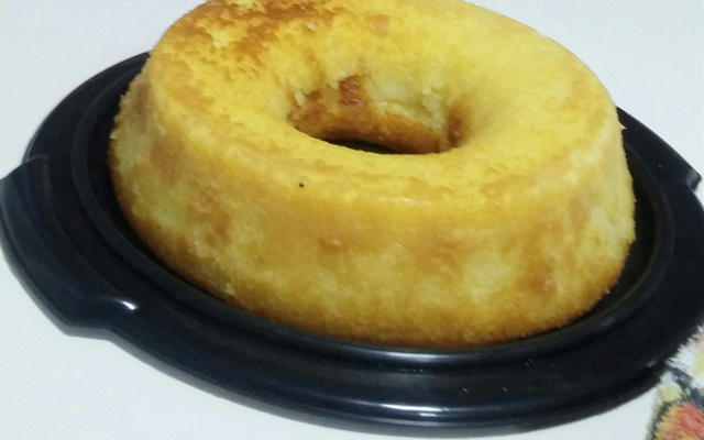 Bolo de fubá cremoso