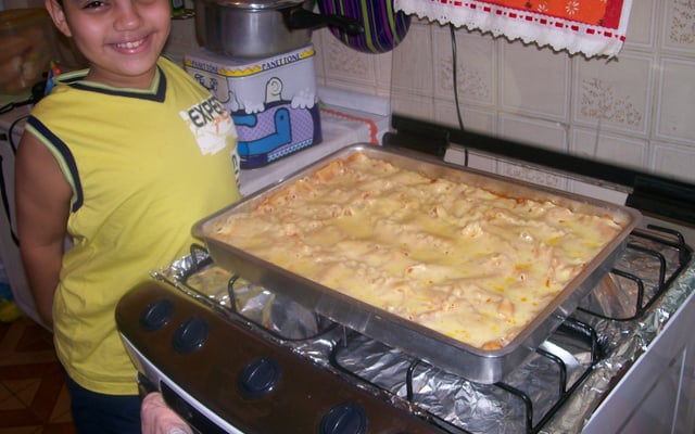 Lasanha à bolonhesa