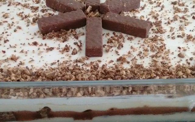 Pavê de Bis bicolor