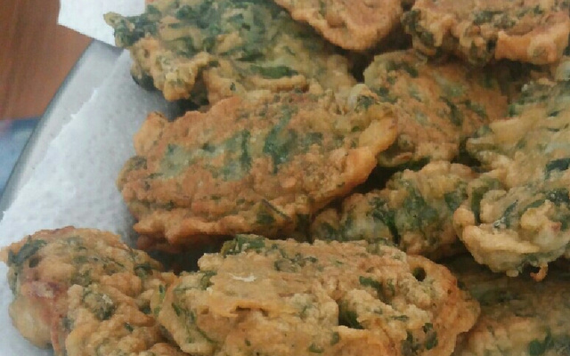 Bolinho de espinafre