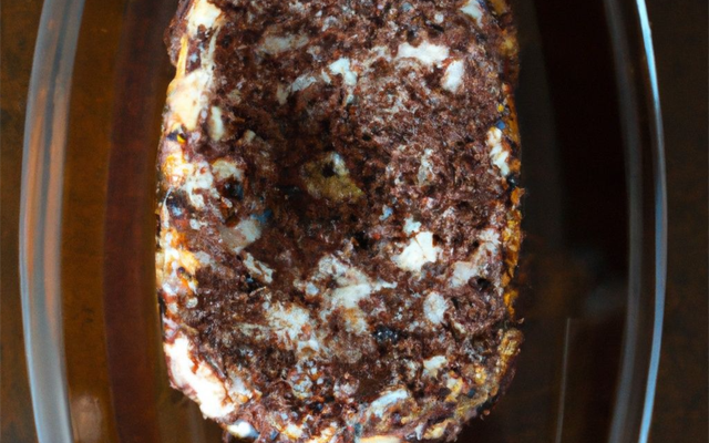 Panetone na travessa