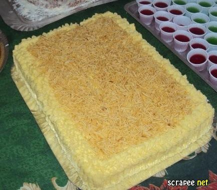 Bolo salgado com pão de forma