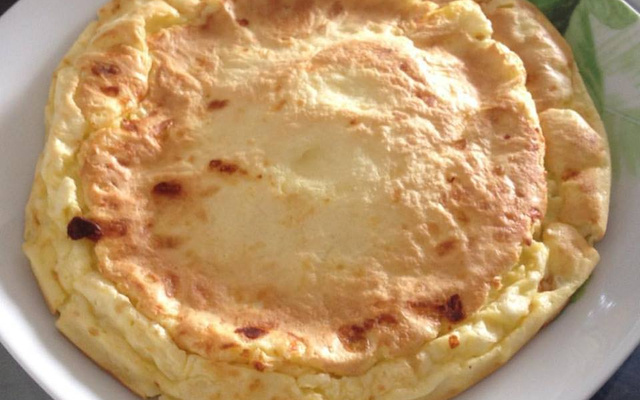 Crepioca (sabor pão de queijo)