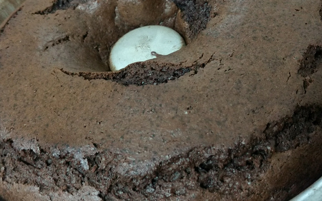 Bolo de chocolate muito fácil