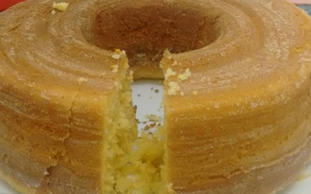 Bolo de aveia econômico de preguiçoso