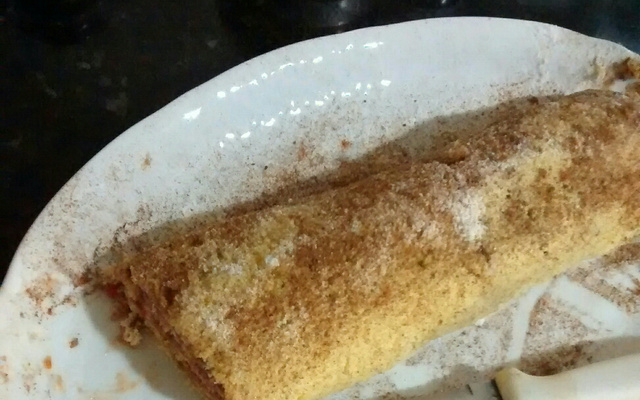 Rocambole de doce de leite